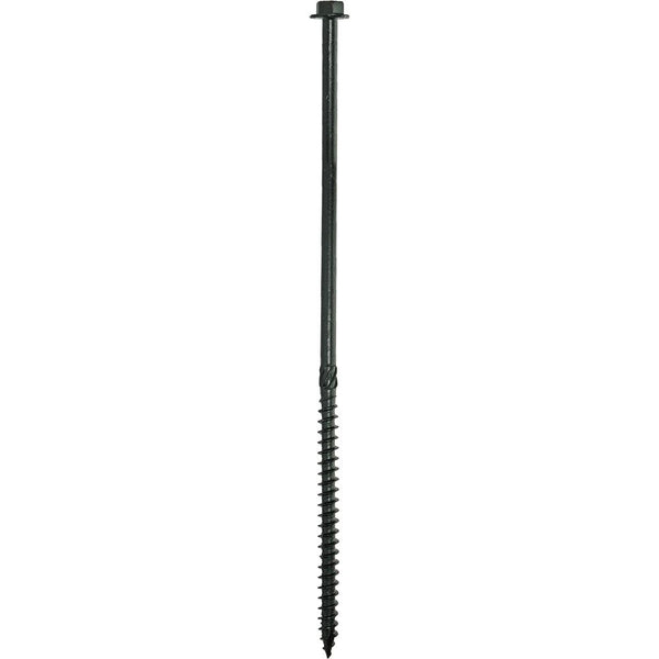 GRSSHW516850-GRIP-RITE 5/16 X 8" PRIMEGUARD PLUS COATED HEX WASHER HEAD TYPE 17 STRUCTURAL SCREW 50 COUNT