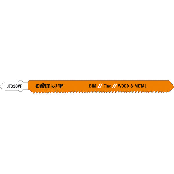 CMT Orange Tool JT318VF-5 JIG SAW BLADES WOOD&METAL/FINE STRAIGHT