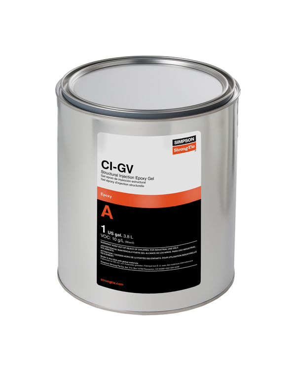 Simpson CIGV3KT CI-GV Structural Injection Epoxy Gel (3-gal. Kit)