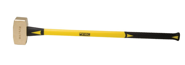 ABC Hammer ABC10BF 10 lb. Brass Hammer with 33 in. Fiberglass Handle