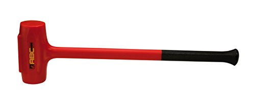 ABC Hammer ABC12DB 10.5 lb. Dead Blow Hammer with 26 in. Dead Blow Handle
