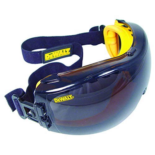DeWalt DPG82-21 Concealer Safety Glasses with Smoke Anti-Fog Lens