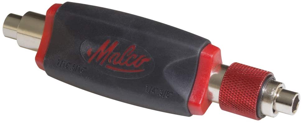 Malco CONNEXT4 Magnetic Hex Hand Driver Kit, Black case, 9-Piece