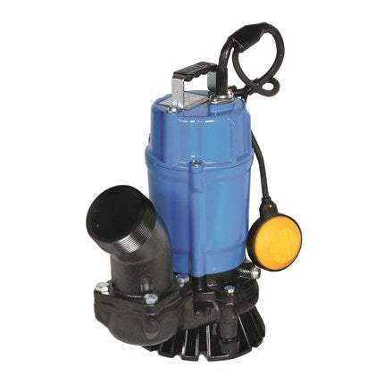 Tsurumi Pump HSZ3.75S 3" 1HP Submersible Trash Pump with Ball Float Attached