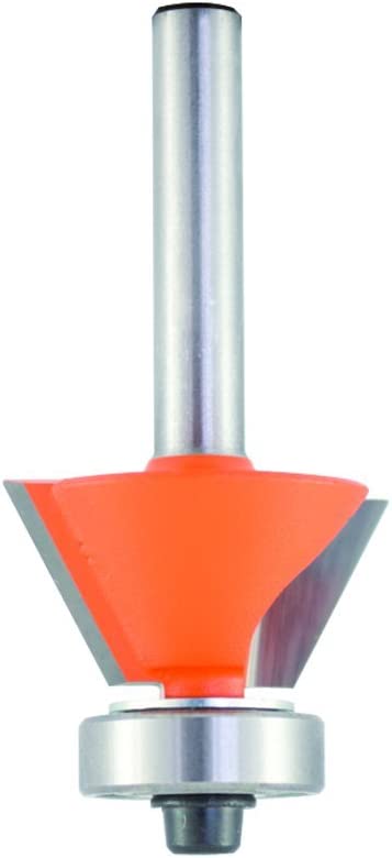 CMT 809.025.11 Combination Trimmer Bit with 25-Degree Cutting Angle, 1/4-Inch Shank