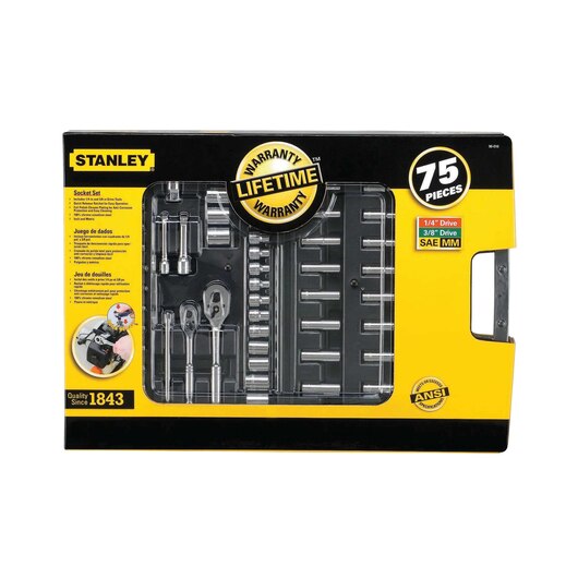 Stanley 94-385W 11-Piece SAE Combination Wrench Set