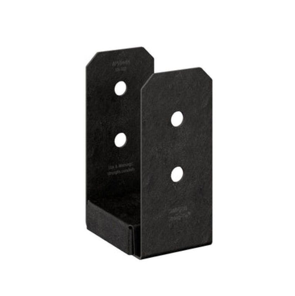 Simpson Strong-Tie APVB44R Outdoor Accents® Avant Collection™ ZMAX®, Black Powder-Coated Post Base for 4x4 Rough