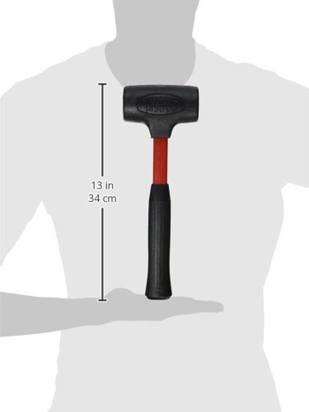 Stanley Proto J1430DB 2 lb. Dead Blow Hammer with 1211/16 in. Handle