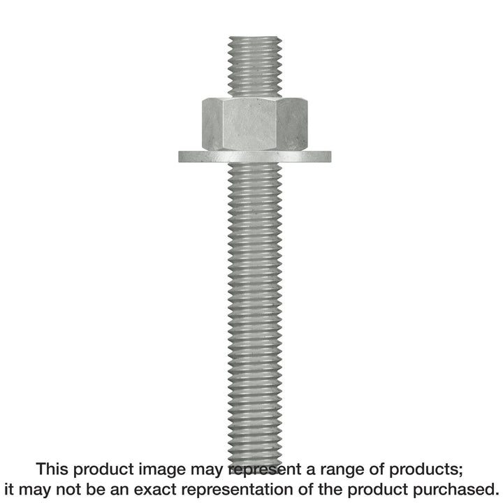 Simpson RFB#5X10HDG RFB 5/8 in. x 10 in. Hot-Dip Galvanized Retrofit Bolt