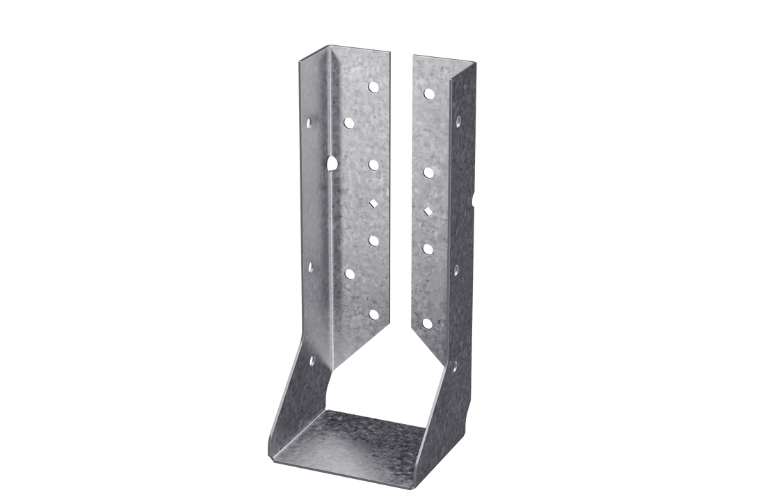 Simpson HUCQ410Z-SDSG HUCQ ZMAX Galvanized Heavy Face-Mount Concealed-Flange Joist Hanger for 4x10 w/ Screws