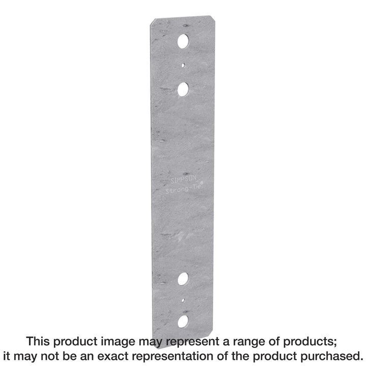 Simpson PS418 PS 4 in. x 18 in. Hot-Dip Galvanized Piling Strap