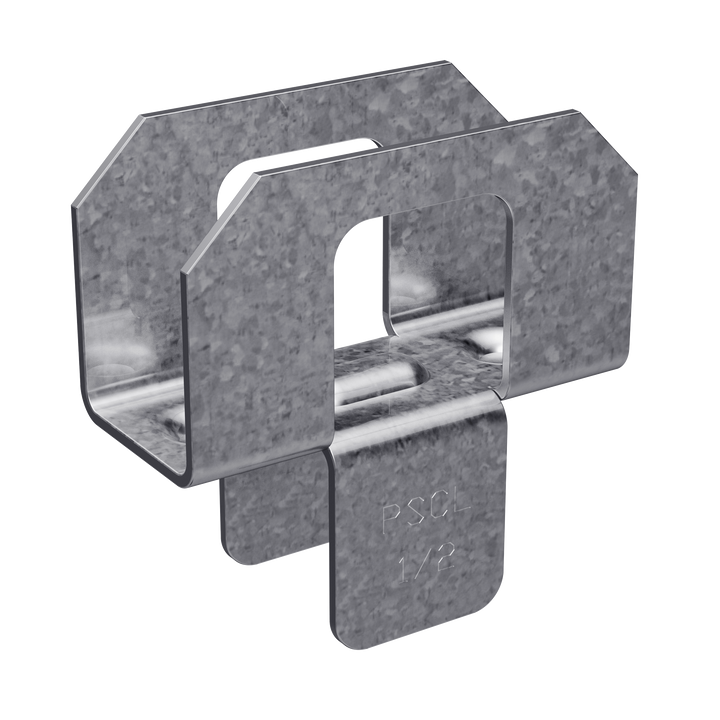 Simpson PSCL 1/2-R50 PSCL 20-Gauge Panel Sheathing Clip for 1/2-in. Plywood 50-Qty