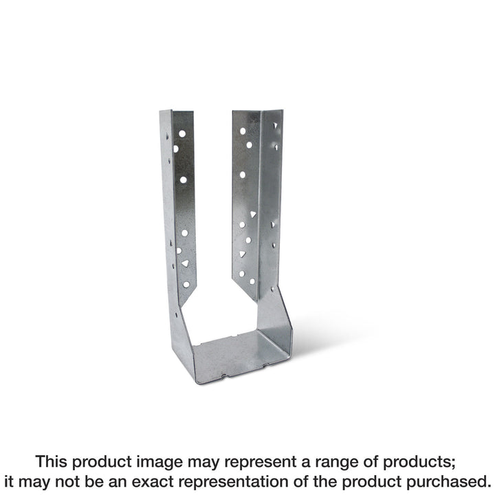 Simpson HUC412Z HUC ZMAX Galvanized Face-Mount Concealed-Flange Joist Hanger for 4x12