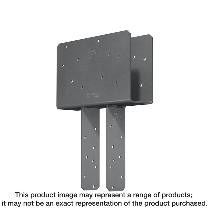 Simpson CCQ66-SDS2.5HDG CCQ HDG Column Cap for 6x Beam, 6x Post with Strong-Drive SDS Screws