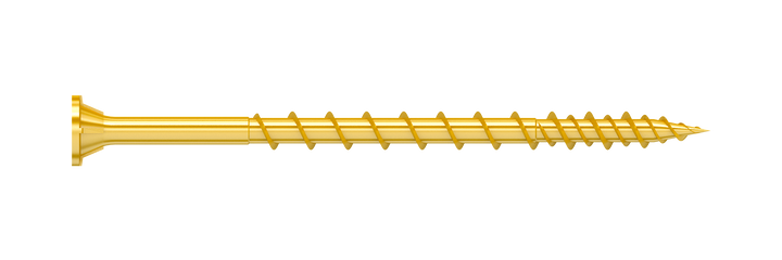 Simpson WSV3S Strong-Drive WSV SUBFLOOR Screw Collated — #9 x 3 in. T-25, Yellow-Zinc 1000-Qty