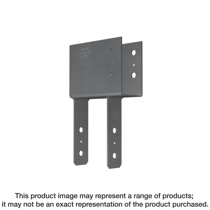 Simpson ECC5 1/4-6 ECC End Column Cap for 5-1/8 in. Beam, 6x Post