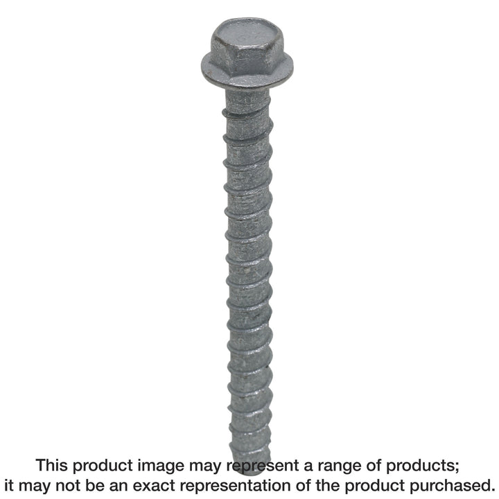 Simpson THD50600HMG Titen HD 1/2 in. x 6 in. Mechanically Galvanized Heavy-Duty Screw Anchor 20-Qty