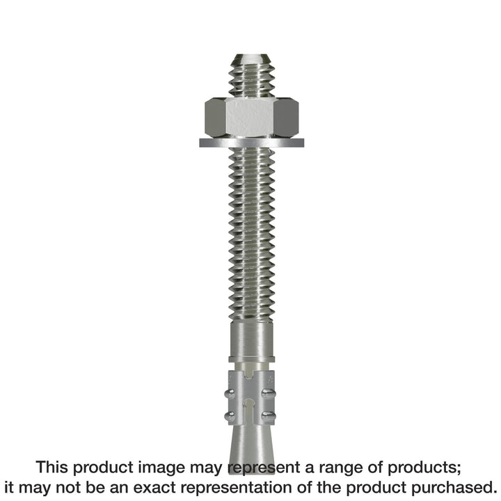 Simpson STB2-252146SS Strong-Bolt 2 — 1/4 in. x 2-1/4 in. Type 316 Stainless-Steel Wedge Anchor 100-Qty