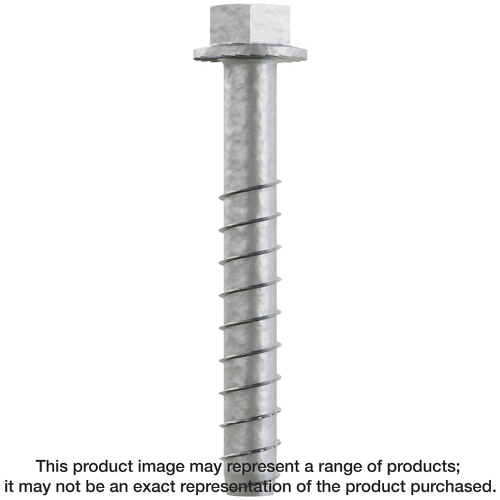 Simpson THDT75600HMG Titen HD 3/4 in. x 6 in. Mechanically Galvanized Heavy-Duty Screw Anchor 5-Qty