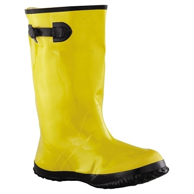 Anchor Brand 2KP448110 Slush Boot, 17 in Overshoe, Size 10, Rubber, Hi-Vis Yellow