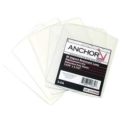 Anchor Brand UV326M MILLER REPLACEMENT LENSEQ 216-326 PK/5