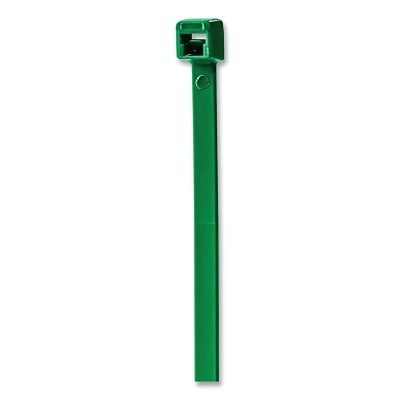 Anchor Brand 530GRN General Purpose Cable Ties, 40 lb Tensile Strength, 5.7 in, Green, 100 per bag