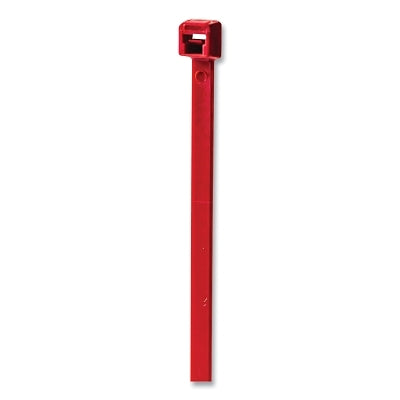 Anchor Brand 418RED General Purpose Cable Tie, 18 lb Tensile Strength, 4.1 in L, Red, 100 EA/BG