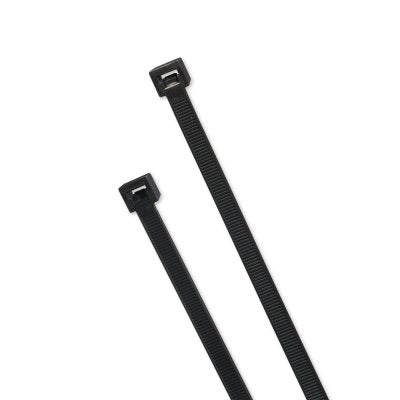 Anchor Brand 1150AW Elite Cold Weather Cable Tie, 50 lb Tensile Strength, 11.1 in L, Black, 100 EA/BG