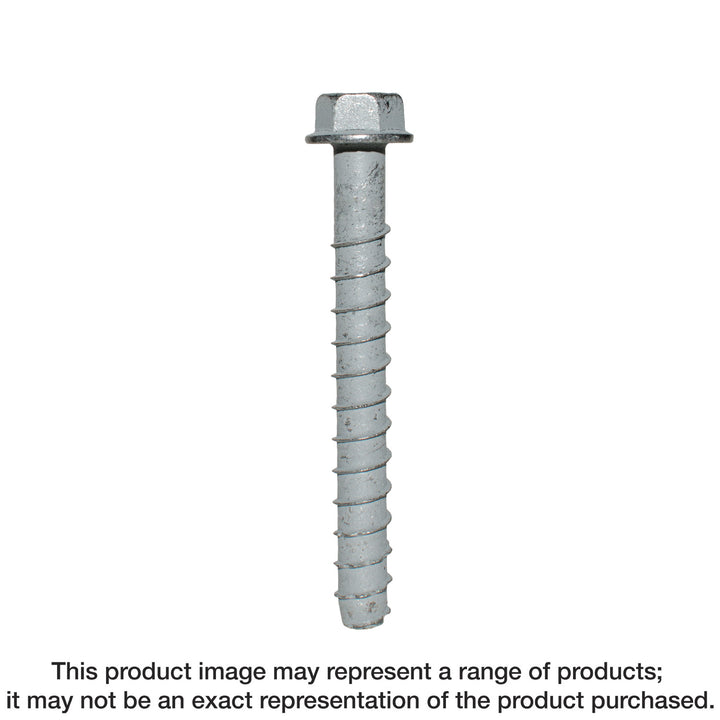 Simpson THDB62600HMG Titen HD 5/8 in. x 6 in. Mechanically Galvanized Heavy-Duty Screw Anchor 10-Qty