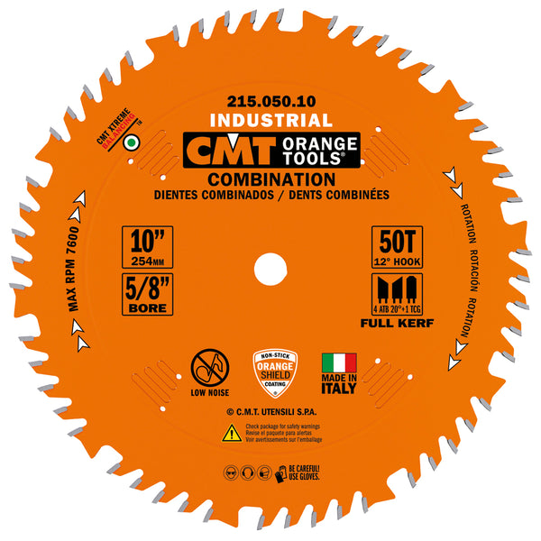 CMT Orange Tools 215.060.12 COMBINATION 12”x0.126”/0.087”x1’’  T=60 4ATB+TCG