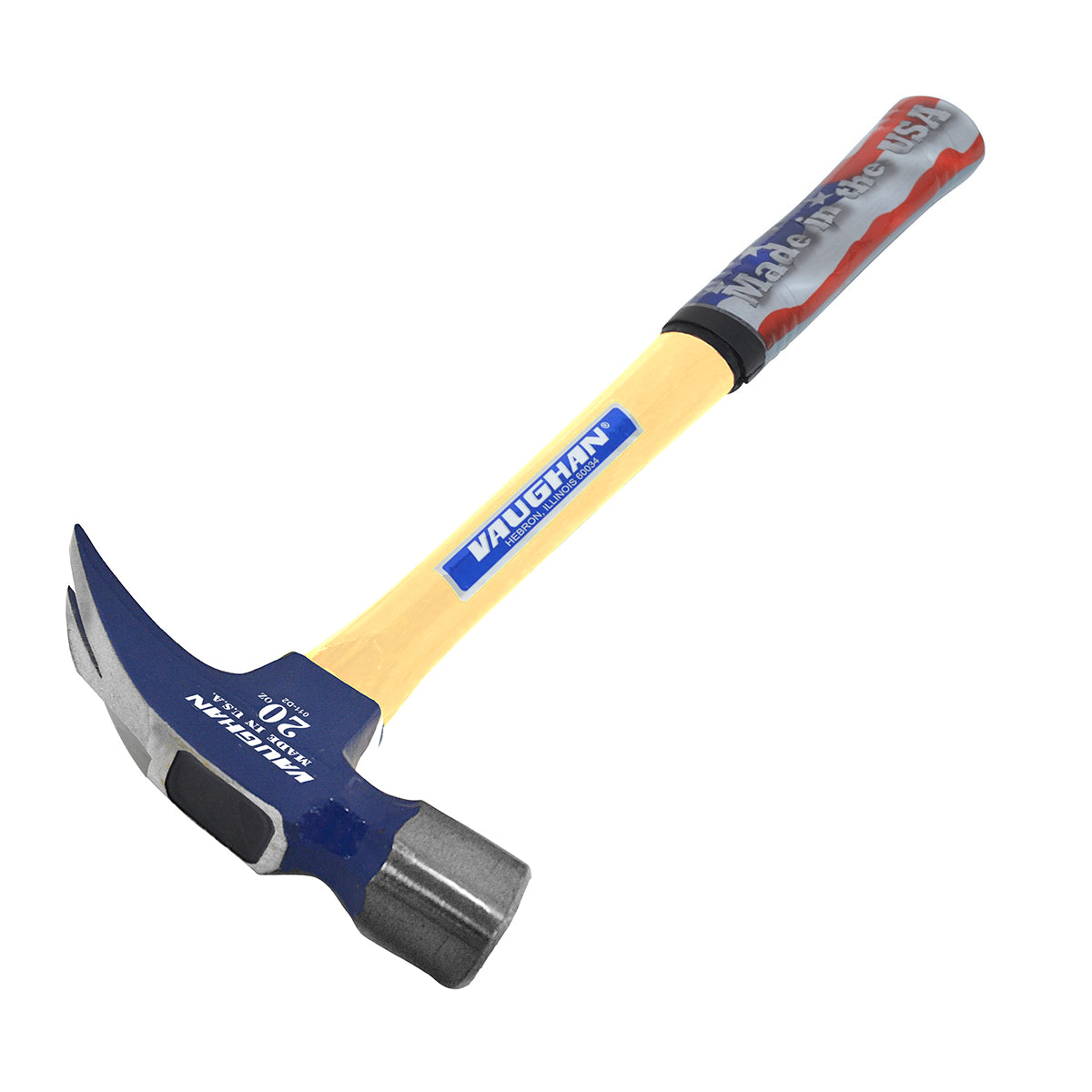 Vaughan Hammer FS999L 20 Oz Smooth Face Fiberglass Rip Hammer USA