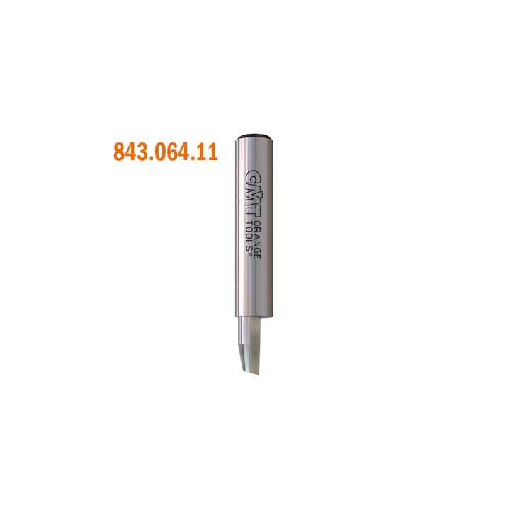 CMT Orange Tools 842.095.11 SOLID CARBIDE COMBINATION TRIMMER BIT D=1/4”x3/8” A=0° S=1/4”