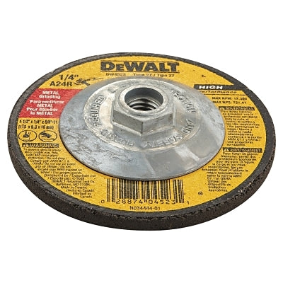 DeWalt DW4523 4-1/2"X1/4"X5/8-11 METALGENERAL PURPOSE-DIS