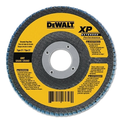 DeWalt DW8313 4-1/2"X5/8"-11 80 GRIT ZIRCONIA FLAP DISC WHEEL