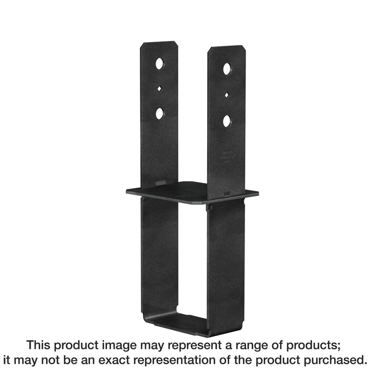 Simpson CB66PC CB Black Powder-Coated Column Base for 6x6