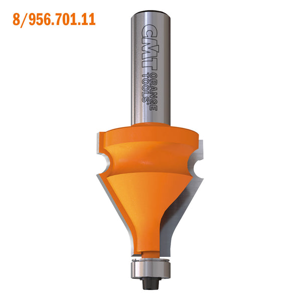 CMT Orange Tools 856.701.11 TABLE EDGE & HAND RAIL BIT  D=1-3/8”x1-1/2”  (PROFILE B)  S=1/2”