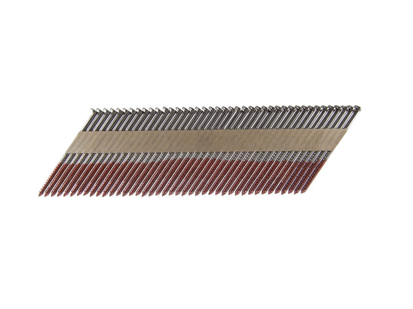 B&C Eagle 238X113R/33B 2-3/8" x .113 Offset Round Head 33° Bright Ring Shank Paper Tape Collated Framing Nails (5,000 per box)