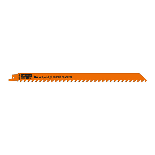 CMT Orange Tools JS1241HM-2 RECIPROCATING CARBIDE BLADES 12”x 3TPI for POROUS CONCRETE  (2-PCS.)