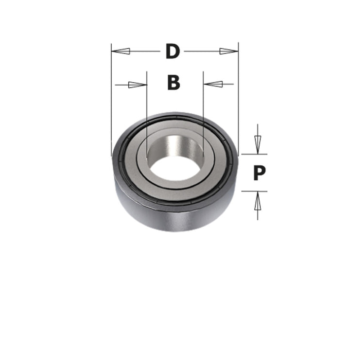 CMT Orange Tools 791.009.00 BEARING 5/8” - 1/4”