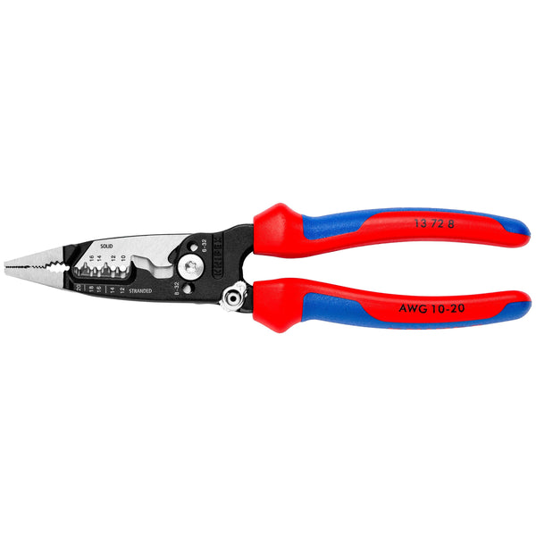 Knipex 13 72 8  8" Forged Wire Stripper 20-10 AWG