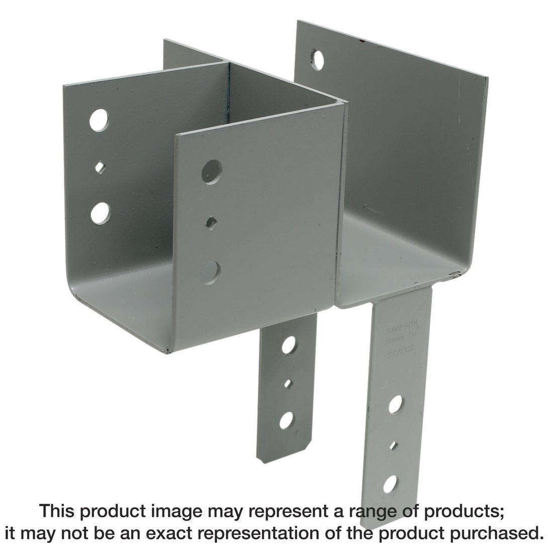 Simpson ECCLR666 ECCLR L-Shape End Column Cap for 6x Beams, 6x Post, Skewed Right