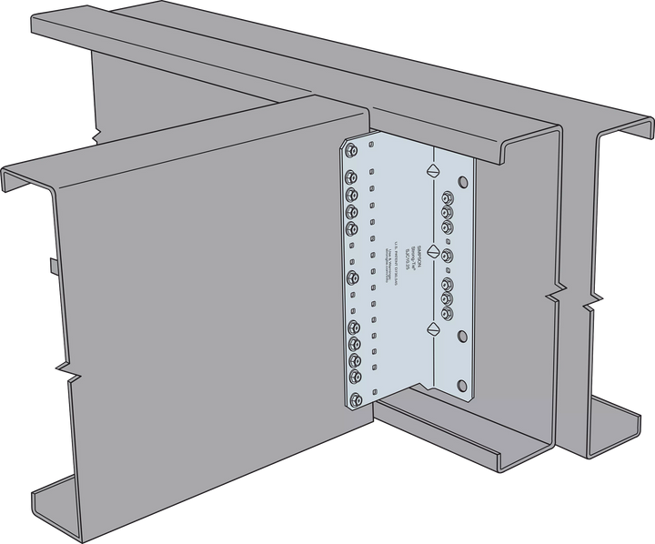 Simpson SJC10.25-R15 SJC 2 in. x 4-1/2 in. x 10-1/4 in. 14-Gauge Galvanized Steel-Joist Connector 15-Qty