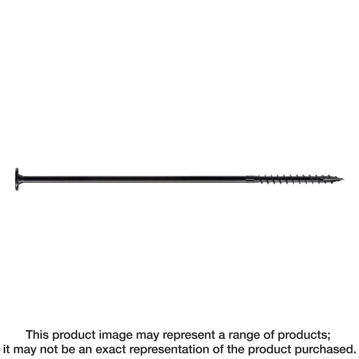 Simpson SDWS221000 Strong-Drive SDWS TIMBER Screw Interior — 0.220 in. x 10 in. E-coat 250-Qty