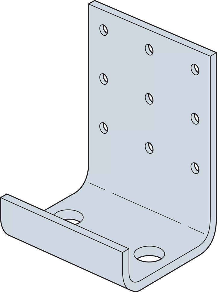 Simpson RCKW3D-R10 RCKW 3-in. Two-Anchor Kneewall Connector Clip Qty-10