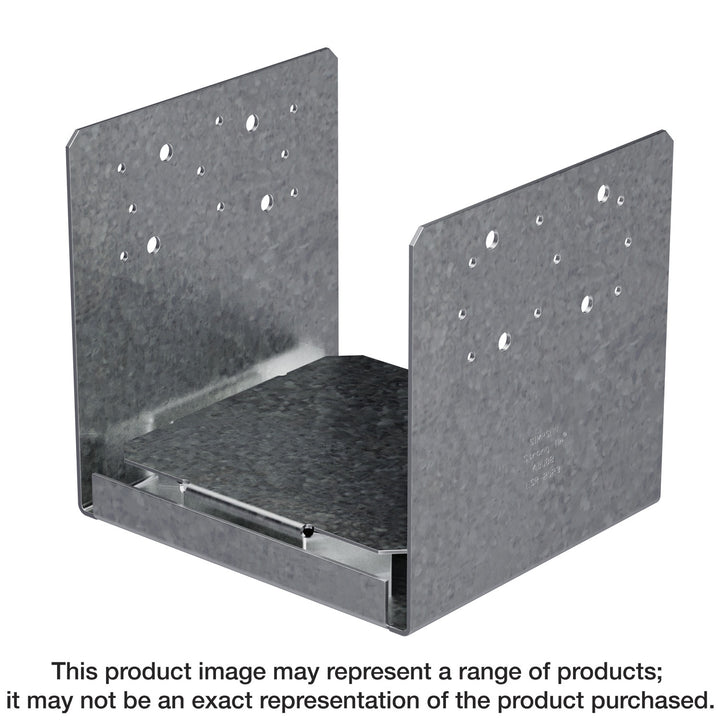 Simpson ABU44Z ABU ZMAX Galvanized Adjustable Standoff Post Base for 4 ...