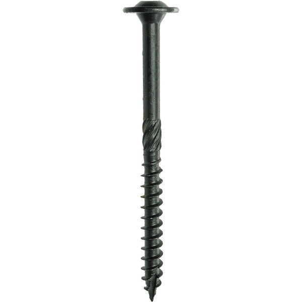 GRSSFW144150-GRIP-RITE 1/4 X 4" PRIMEGUARD PLUS COATED T-25 STAR DRIVE WASHER HEAD COARSE THREAD TYPE 17 POINT STRUCTURAL SCREW 150 COUNT