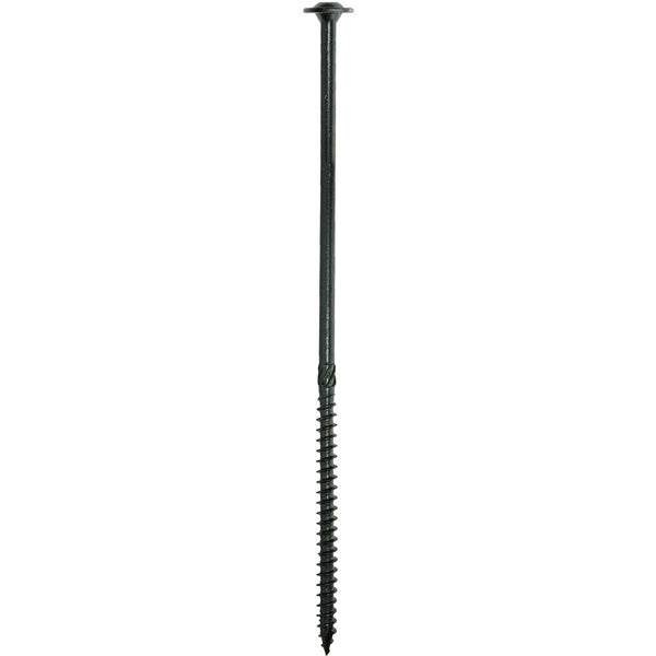 GRSSFW381050-GRIP-RITE 3/8 X 10" PRIMEGUARD PLUS COATED T-40 STAR DRIVE WASHER HEAD COARSE THREAD TYPE 17 POINT STRUCTURAL SCREW 50 COUNT