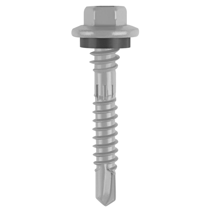 Teks 21454 #10 x 2" HEX WASHER HEAD SHARP PT METAL-TO-WOOD ELITE ROOFING SCREWS 80CT