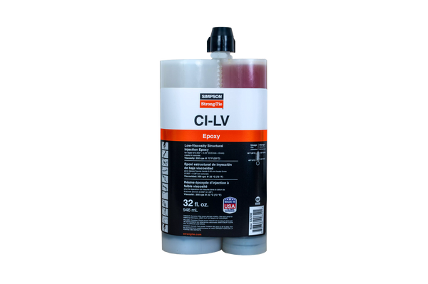 Simpson CILV32 CI-LV Low-Viscosity Structural Injection Epoxy 32 oz.