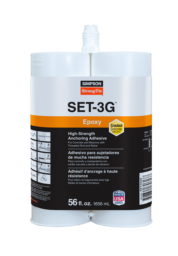 Simpson SET3G56 SET-3G 56-oz. High-Strength Epoxy Adhesive